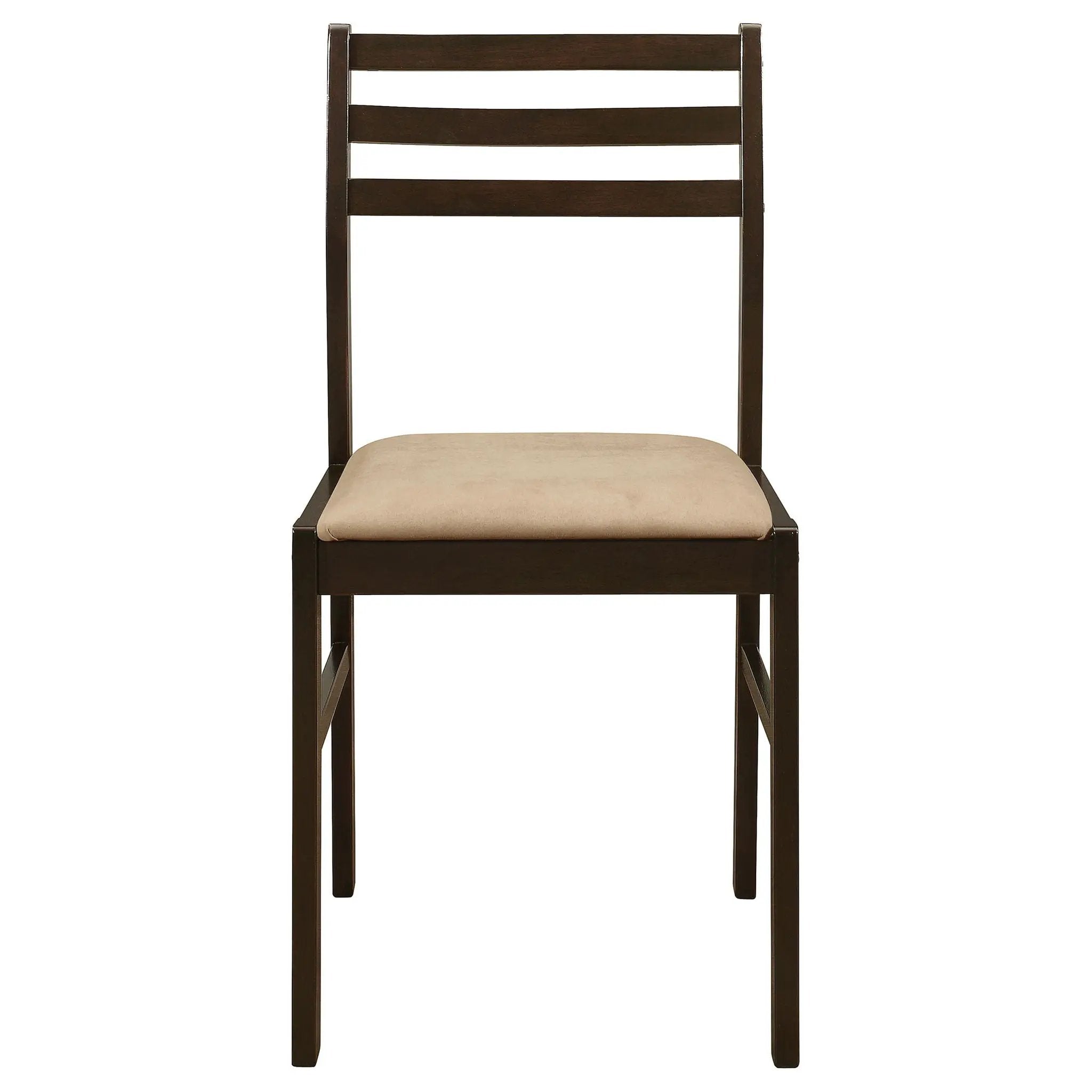 Bucknell 3-piece Round Drop Leaf Dining Table Set Cappuccino by Unique Piece Furniture