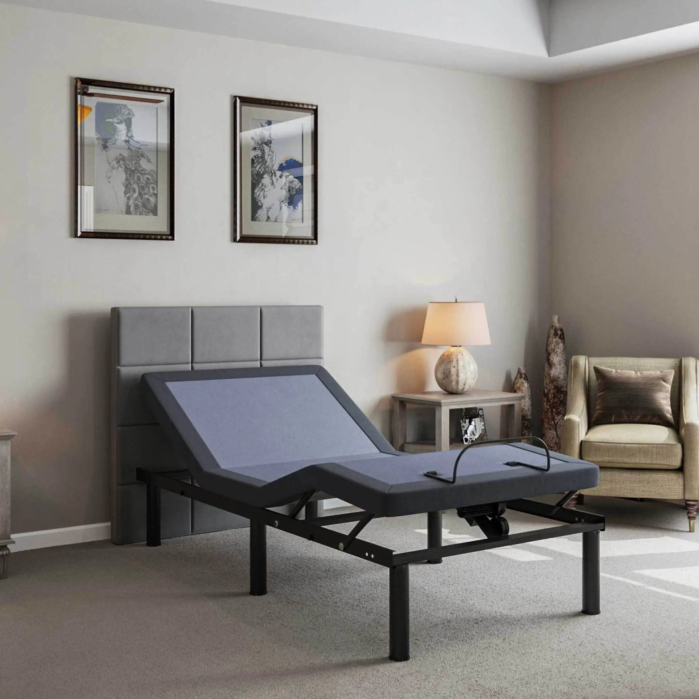 Bt2000 - Adjustable Bed Base With Full-Range Positions Adjustment by HouseOfZazla