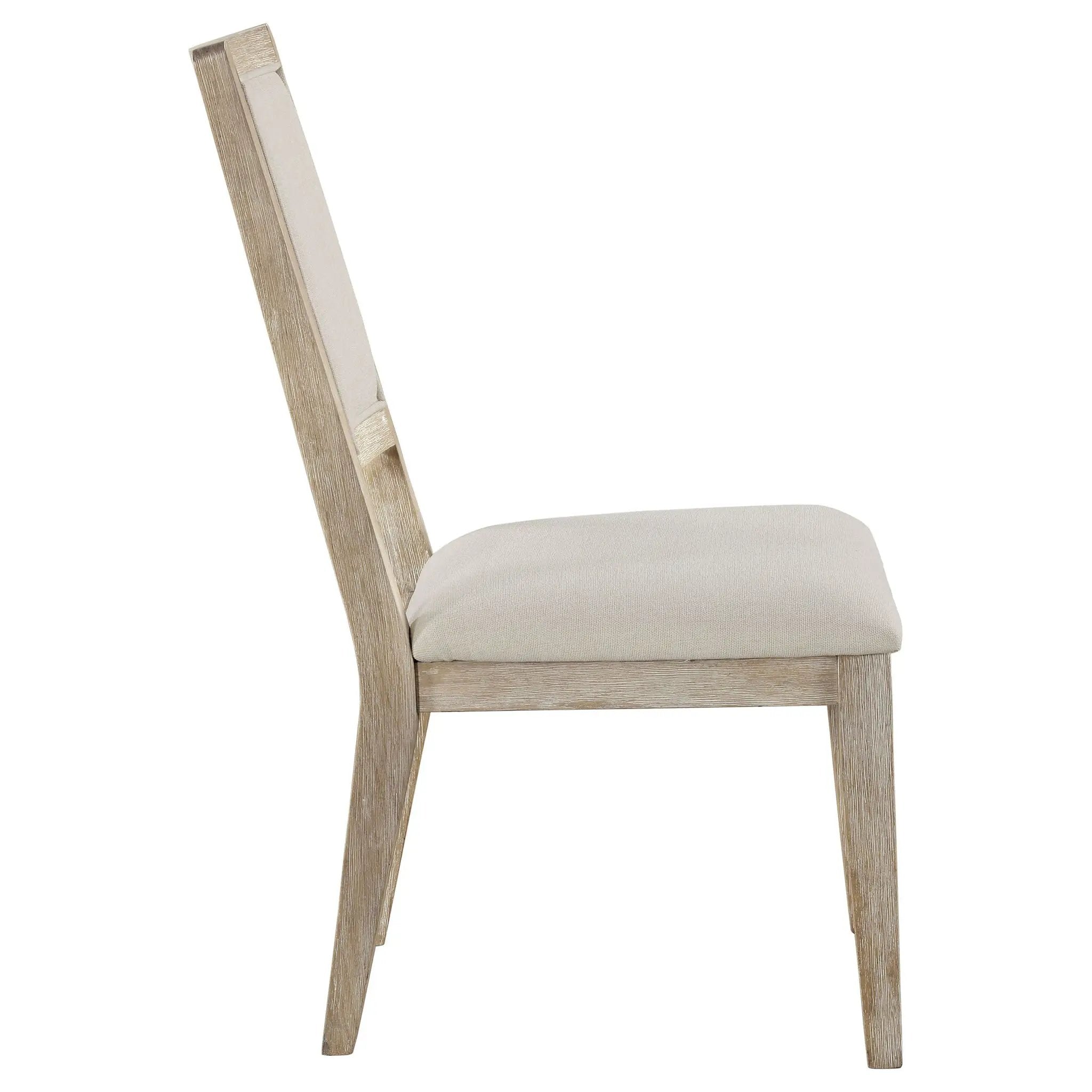 Verdugo - Cushioned Dining Chair (Set of 2) - White Washed by HouseOfZazla