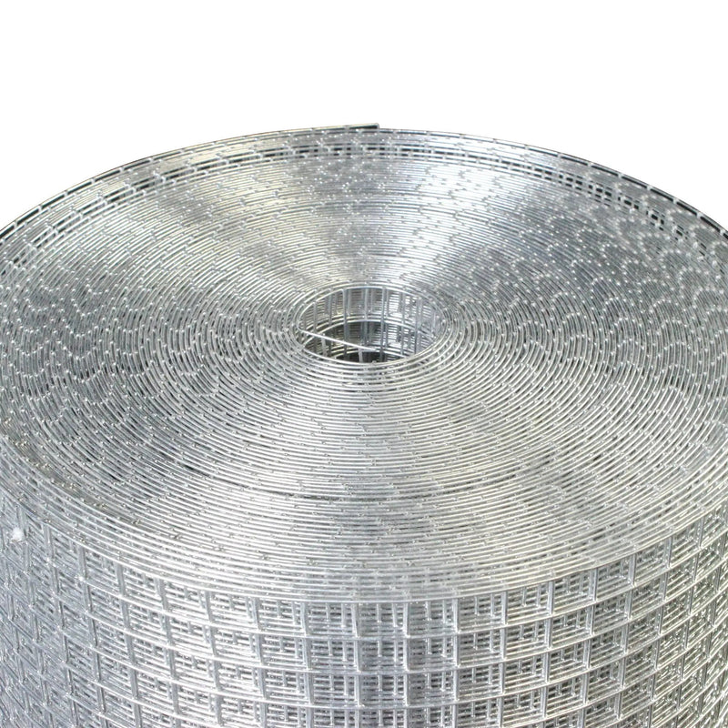 Galvanized Hardware Cloth, Chicken Wire Fence Roll For Garden And Animal Enclosures - Silver by HouseOfZazla
