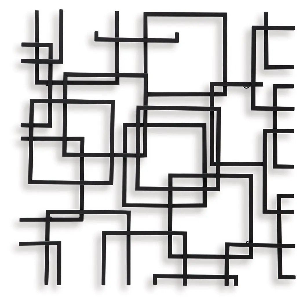Aadanton - Wall Decor - Black by Unique Piece Furniture
