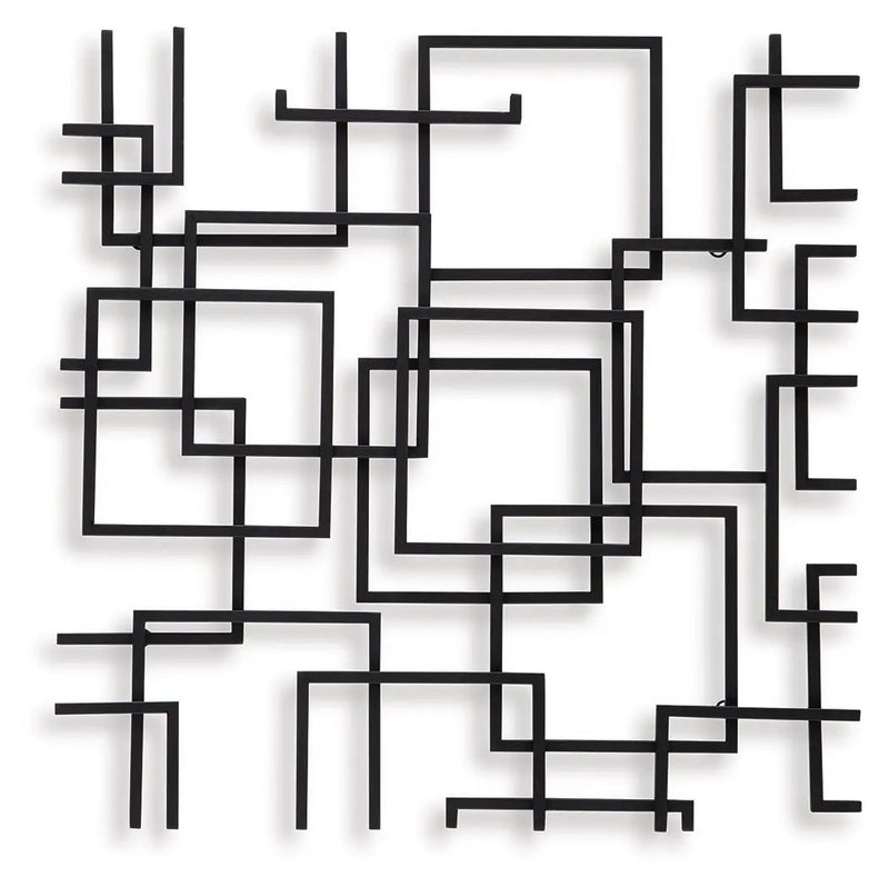 Aadanton - Wall Decor - Black by Unique Piece Furniture