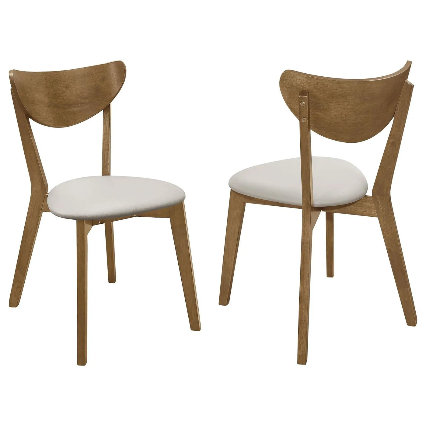 Mid-Century Modern Upholstered Dining Chair (Set of 2) by HouseOfZazla