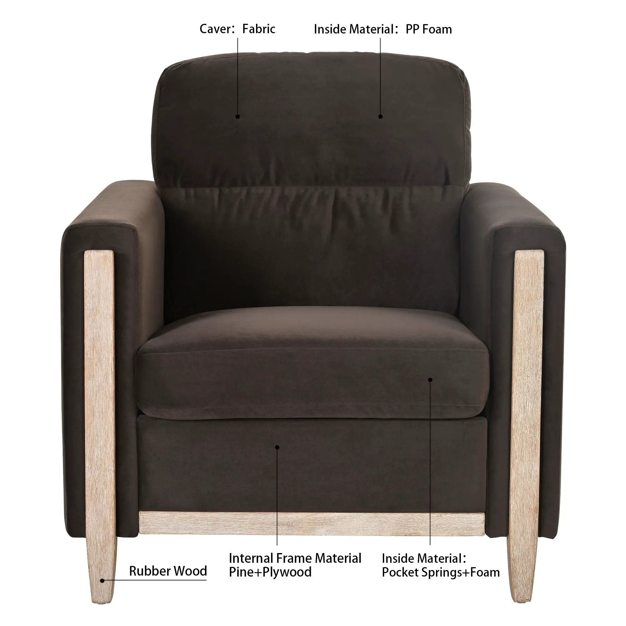 1 Seater Sofa by HouseOfZazla