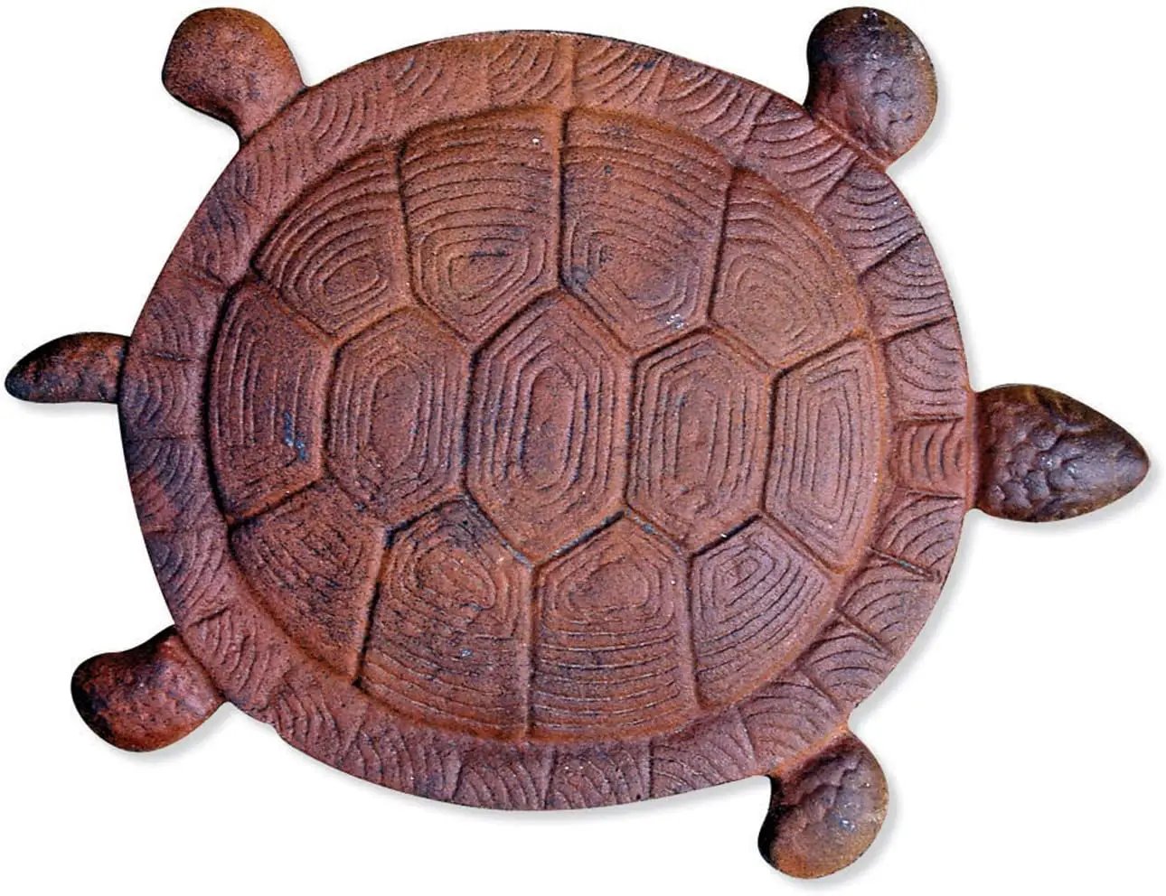 Sunset Vista Designs Cast Iron Turtle Garden Stepping Stone, 13-Inch long by GreenHaven Gardens