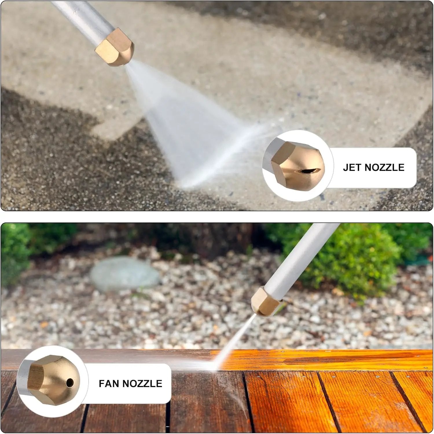 High-Pressure Water Jet Wand – Versatile Power Sprayer for Outdoor Cleaning, Car Wash, Pet Rinse & Window Care by GreenHaven Gardens