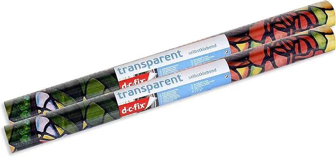 d-c-fix 346-0431-2PK Self-Adhesive Privacy Glass Window Film, Venetian Garden, 17" x 78" Roll, 2-Pack by GreenHaven Gardens