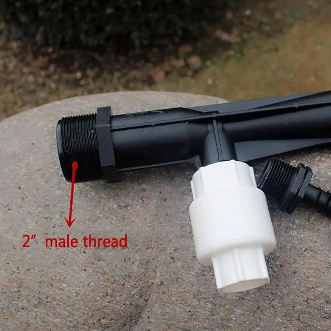 2 Inch Venturi Fertilizer Injector, Irrigation Tube Fertilizer Mixer Injector Agriculture Device Tool for Outdoor Garden Farm Lawn by GreenHaven Gardens