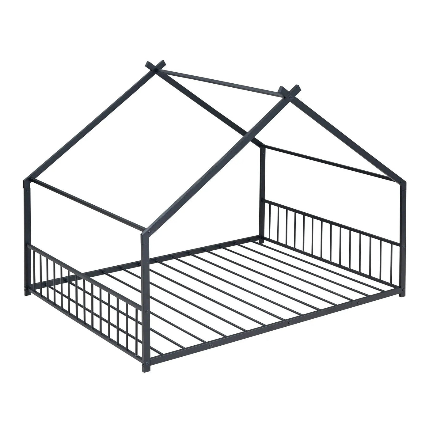 Metal House Bed by HouseOfZazla