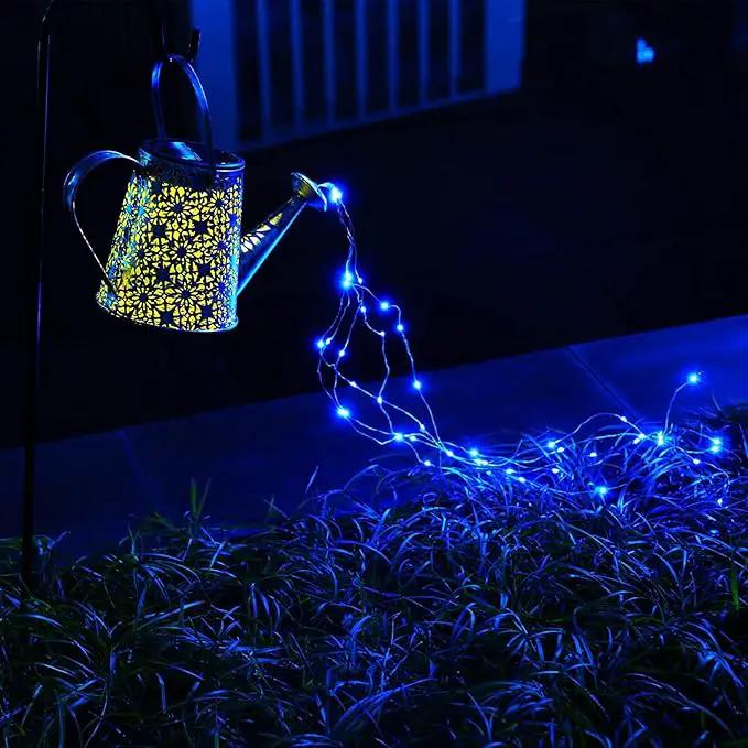Solar Watering Can Lights,Large Retro Metal Hanging Solar Lights Outdoor Waterproof, Gardening Mother's Day Gifts for Mom Grandma Women Birthday, Garden Decor Yard Light Outside for Porch Patio by GreenHaven Gardens