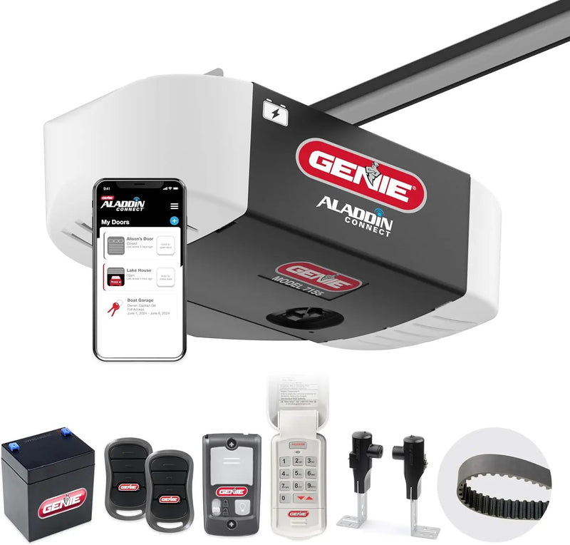 Genie StealthDrive 7155 Connect Smartphone-Controlled Belt Drive Garage Door Opener - 1 Each by GreenHaven Gardens