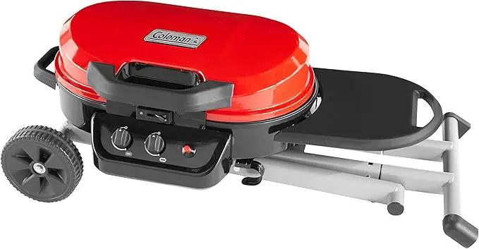 Coleman RoadTrip 225 Portable Propane Grill, 2-Burner Gas Grill with Matchless Ignition & Adjustable Temperature Control, 11,000 BTUs of Power for Grilling, Tailgating, Camping, BBQ, & More by GreenHaven Gardens