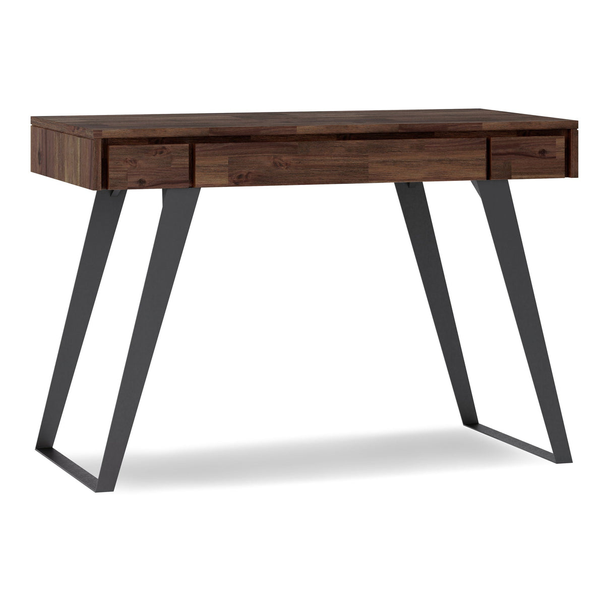 Handcrafted Acacia Writing Desk with Drawer Storage - Multiple Colors, photo 4 of 40