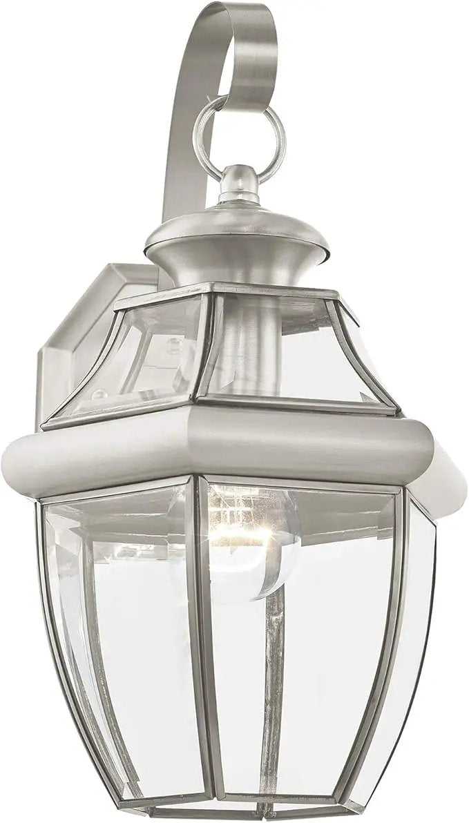 Livex Lighting 2151-03 Outdoor Lighting, 13" x 8.5" x 8.5", White by GreenHaven Gardens