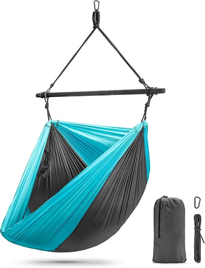 Sorbus Hanging Hammock Chair - Tree Pod Sensory Swing - Outdoor Camping Cacoon Chair - Collapsible and Lightweight Swings - Swinging Rocker Chairs for Camp, Travel, Hiking, Tent, Porch (500 lb Max) by GreenHaven Gardens