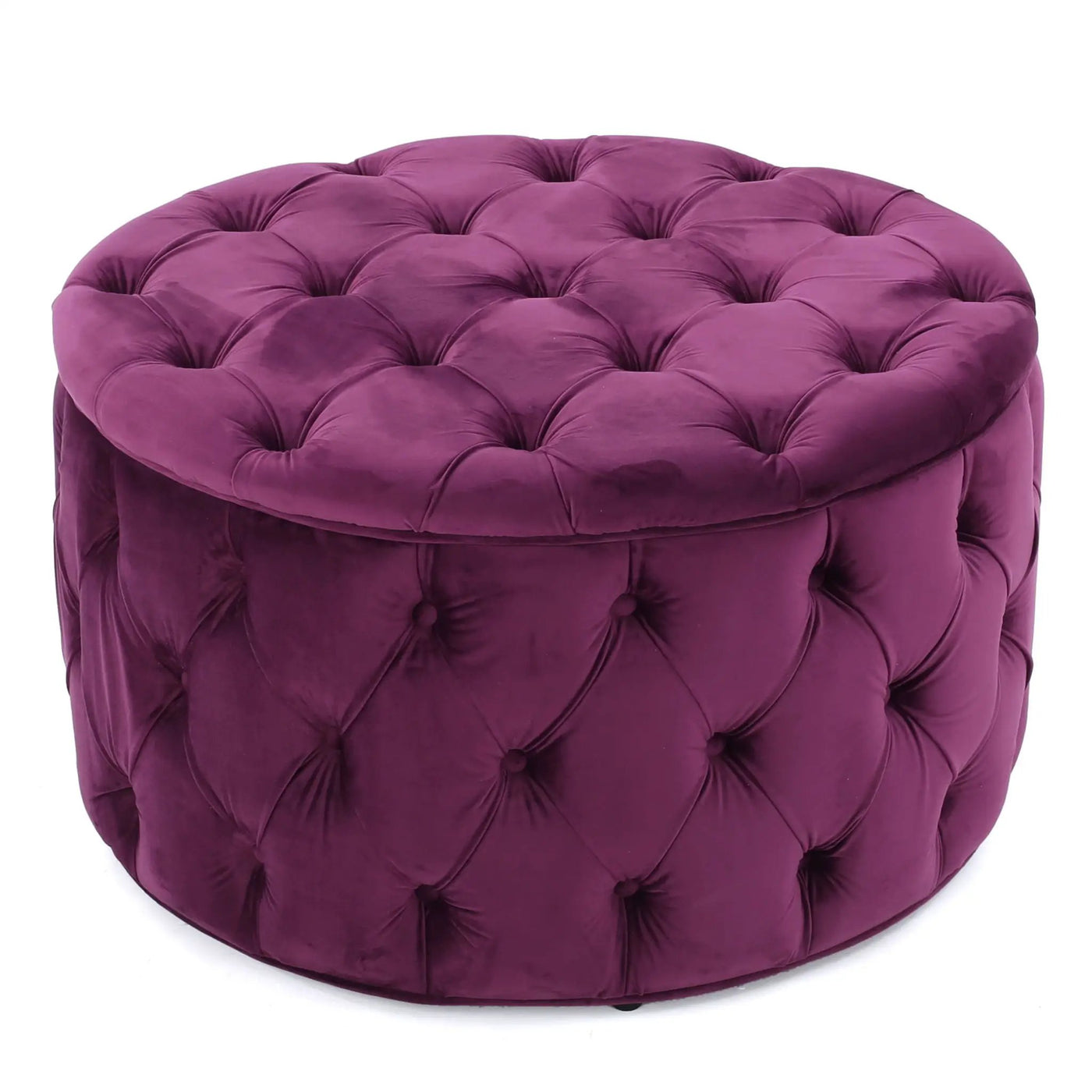 Modern Glam Ottoman Velvet by HouseOfZazla