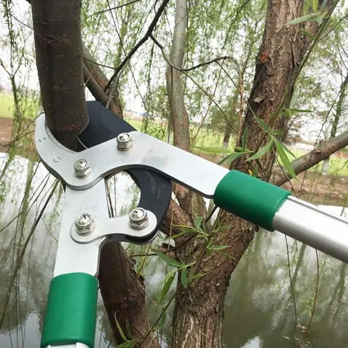 SK5 High-Performance Compound Action Anvil Lopper,Chops Thick Branches with Ease,2 Inch Cutting Capacity,28inch-40inch Telescoping Lopper, Tree Trimmer with Sturdy&Comfortable Handle by GreenHaven Gardens