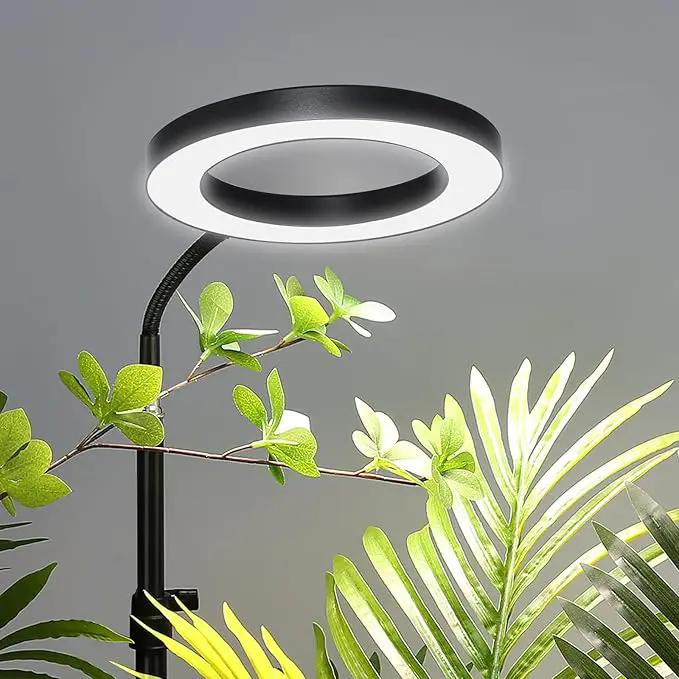 LORDEM Grow Light for Indoor Plants, Full Spectrum Plant Light with Auto Timer for 4/8/12H, 72 LEDs Growth Lamp with 4 Dimmable Levels, Height Adjustable Stand, Ideal for Tall Plants Growing by GreenHaven Gardens