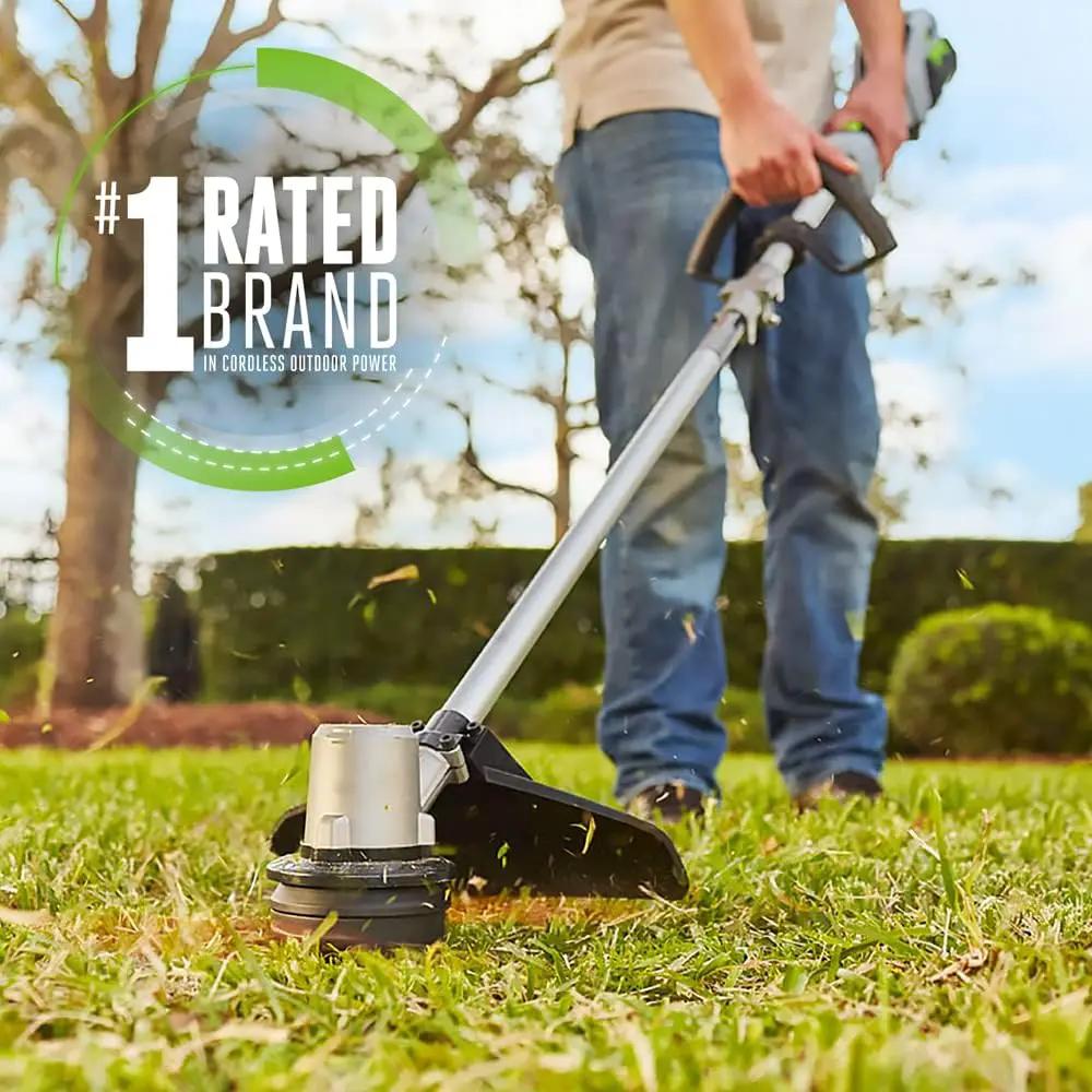 EGO POWER+ String Trimmer, Battery Powered, 15" Trimmer for Weeds and Grass with Rapid Reload, Split Shaft, Includes 56V 2.5Ah Battery and Charger - ST1502SA by GreenHaven Gardens