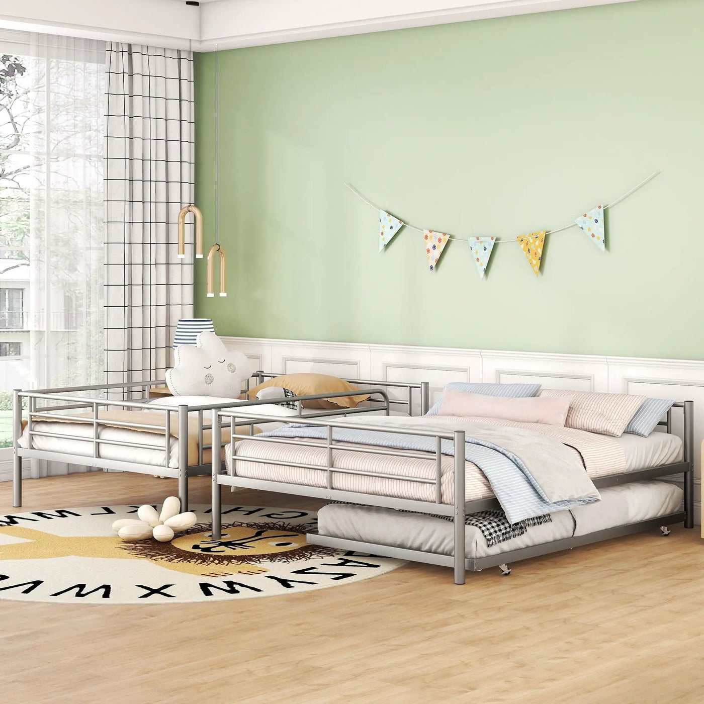 Steel Construction Bunk Bed by HouseOfZazla