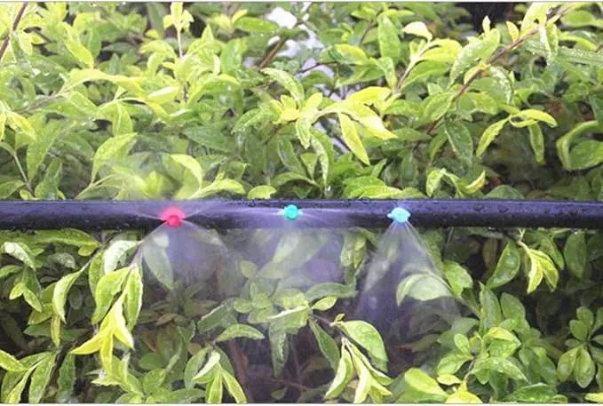 E-outstanding Spray Nozzle 40PCS Micro 90Degree Garden Lawn Water Spray Sprinklers Misting Water Refraction Automizing Sprayer Irrigation System Accessories by GreenHaven Gardens