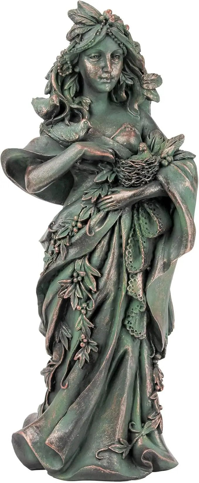 Design Toscano NG31497 Mother Nature Maiden of the Forest Statue,Full Color by GreenHaven Gardens