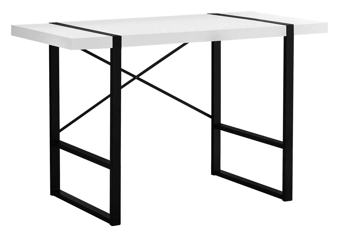 Industrial Design Computer Desk For Home Office, Laptop by HouseOfZazla