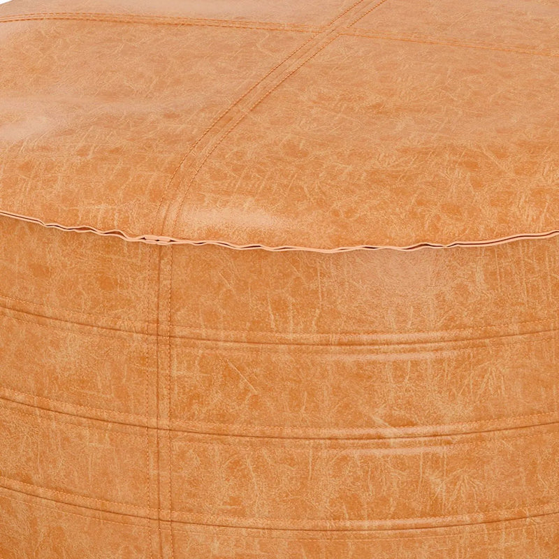 Brody - Round Pouf by HouseOfZazla