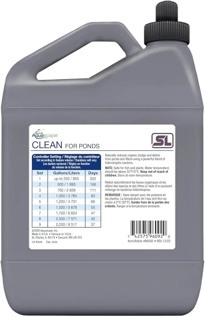 Aquascape Clean Pond Water Treatment for Dosing System SL, 96092 by GreenHaven Gardens