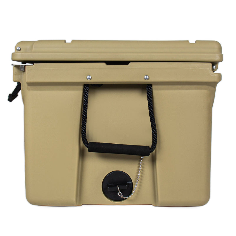 110 Quart Khaki Rotomolded Insulated Ice Chest by HouseOfZazla