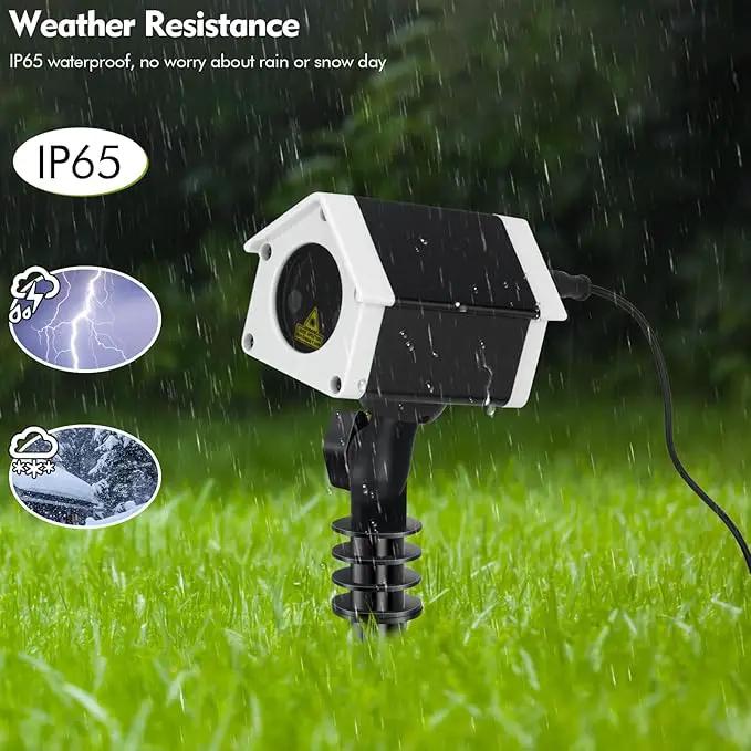 Outdoor Christmas Laser Lights Star Projector, Garden Laser Light with Moving Firefly for Outdoor, Indoor, Christmas, Holiday by GreenHaven Gardens