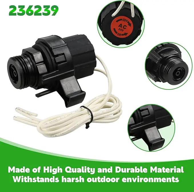 236239 Solenoid Repair Kit Replacement for SOLASSG4 Garden Sprinkler System PGA, PEB, EFB-CP, BPE/BPES and GB Valves by GreenHaven Gardens