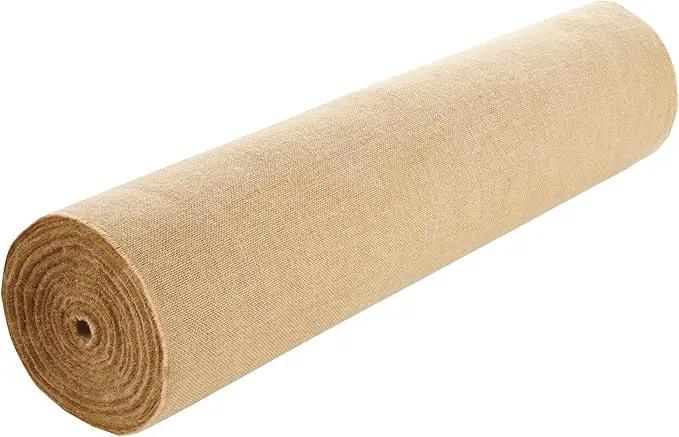 VEVOR Burlap Fabric Roll, 40” x 150 ft High Density Natural Jute Fiber Material for Outdoor Plant Care, Tree Wrap Roll, Decor, DIY Crafts, Wedding, Garden Weed Barrier, Plants & Trees Winter Covering by GreenHaven Gardens