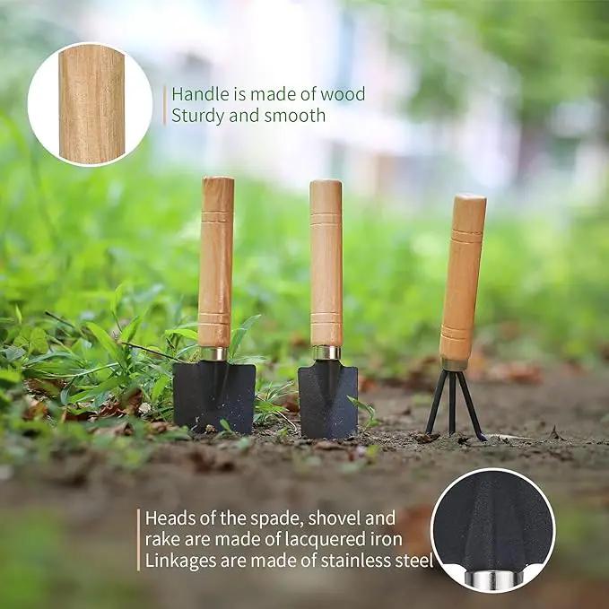 5Pcs Succulent Tools, Mini Garden Tools,Plant Potting Mat as Plant Accessories,Succulent Gardending Hand Tools Kit for Seedling Soil,Caring Succulent,etc,Gifts for Woman’s Gardening work(No Flowerpot) by GreenHaven Gardens