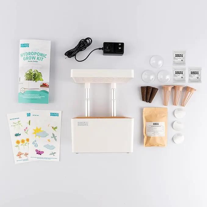 Back to the Roots New Hydroponic Grow Kit, LED Indoor Garden by GreenHaven Gardens