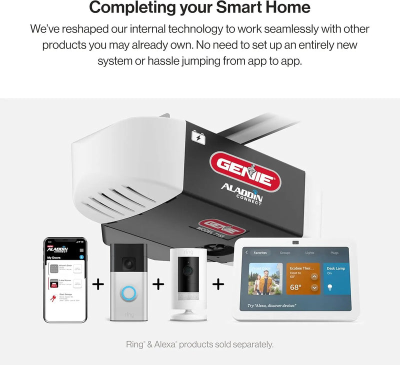 Genie StealthDrive 7155 Connect Smartphone-Controlled Belt Drive Garage Door Opener - 1 Each by GreenHaven Gardens