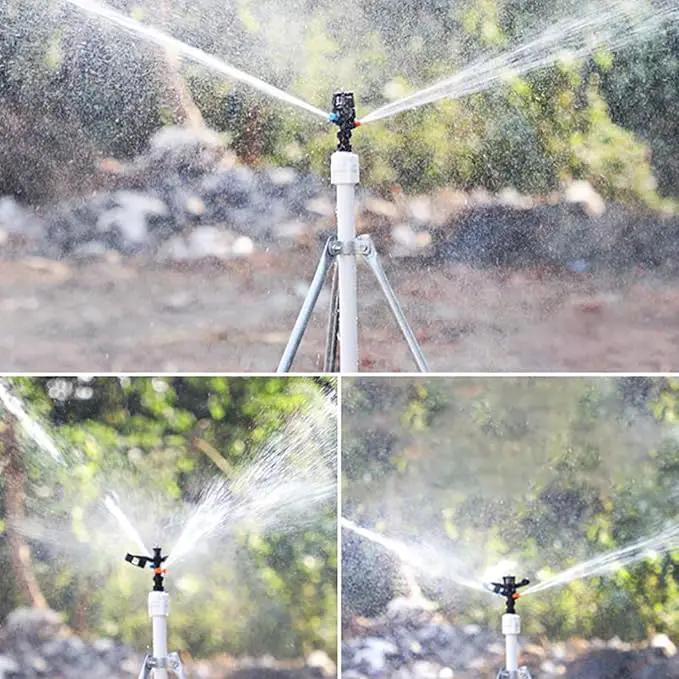 Rocking Arm Sprinklers,10PCS Plastics G 1/2 Male Thread 360° Rotating Sprinklers Watering Sprinkler for Yard Lawn and Grass Irrigation 4.7x4.5in by GreenHaven Gardens
