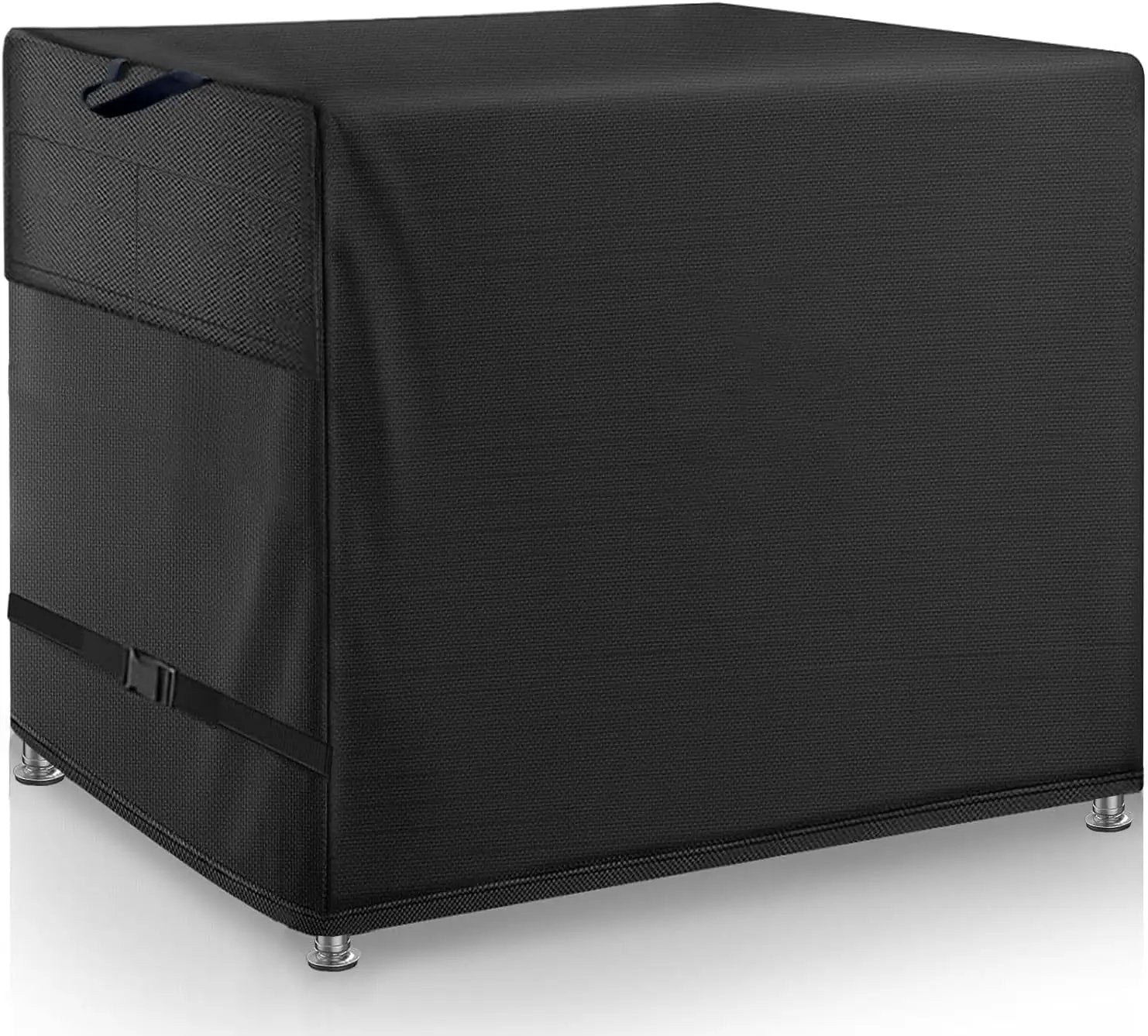 Stainless Steel Table Cover - Heavy Duty Waterproof Cover for 60 x 30 Inches Metal Prep Table, Compatible with 60 inch Outdoor Utility Cart and Storage Cabinet Black by GreenHaven Gardens