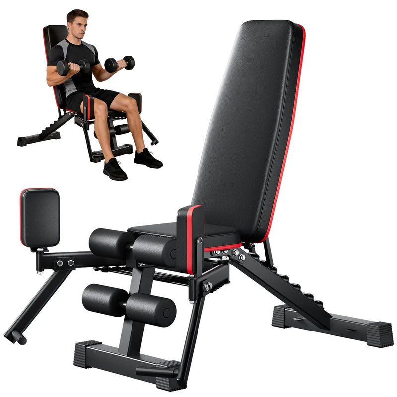 2-in-1 Weight Bench for Home Gym by HouseOfZazla