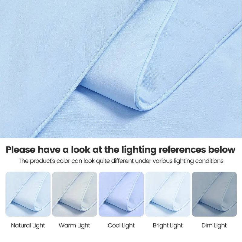 1-Piece 90x90" Cooling DA Comforter, Ice by HouseOfZazla