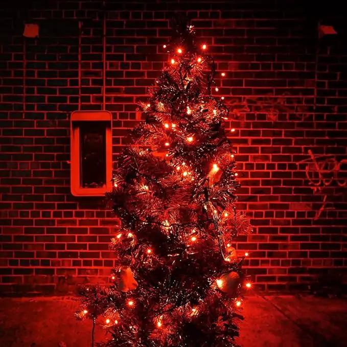 OZS Upgraded 2Pack 164ft 400 LED Christmas String Lights Outdoor Indoor, Extendable Fairy String Lights, Waterproof 8 Modes Green Wire Tree Lights for Holiday Party Christmas Decorations (Red) by GreenHaven Gardens