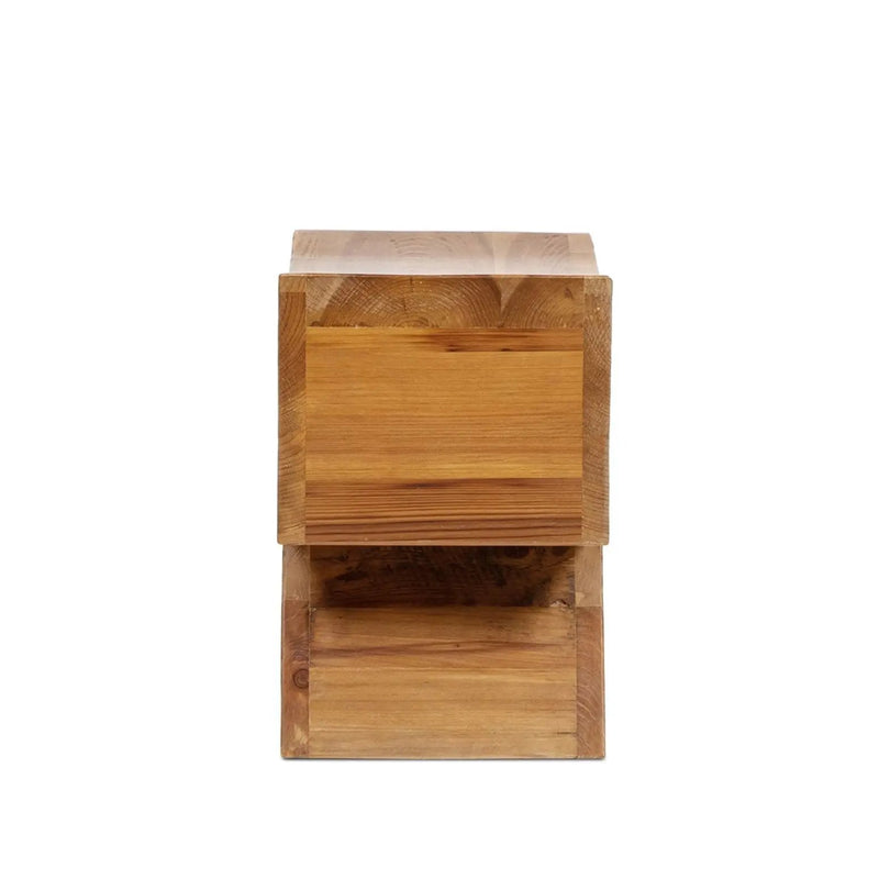Nico - Stool Ottoman - Brown by HouseOfZazla