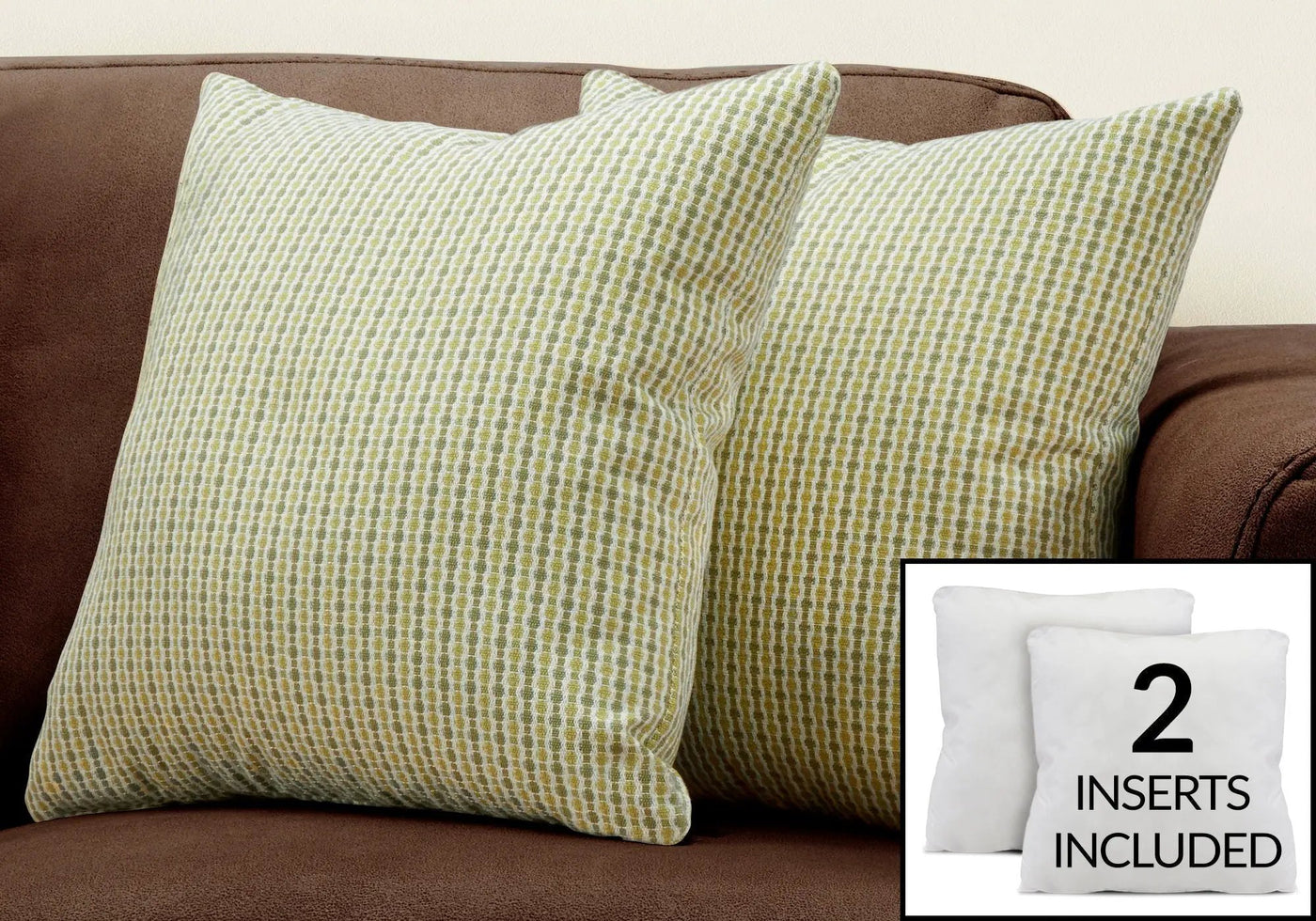 8th Street Square Decorative Throw Pillows with Insert by HouseOfZazla