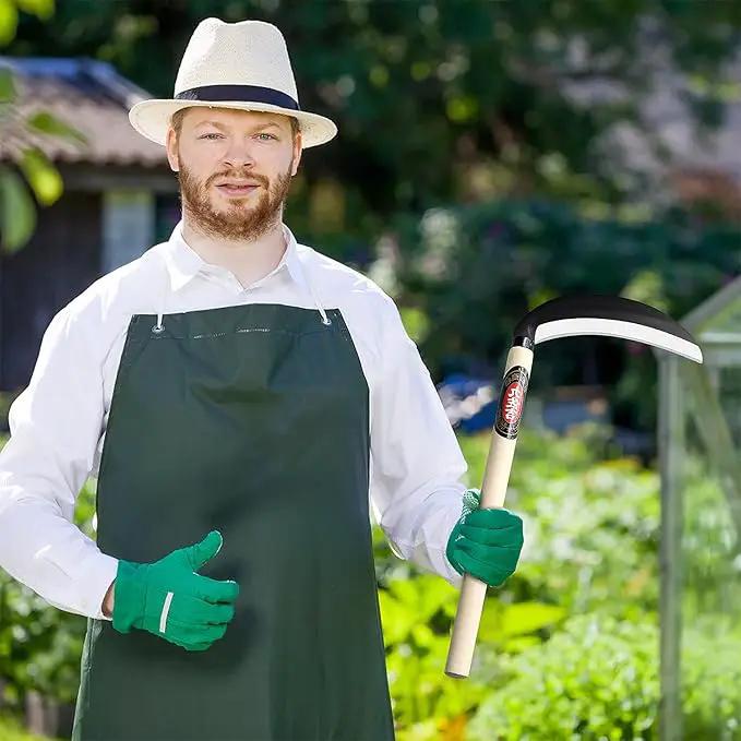 Japanese Weeding Sickle Garden Tool,Manual Hand Weeder Sickle Tool for Garden and Farm,Weeding Tool for Gardening,Grass Sickle Blade Cutter Gardening Quick Work by GreenHaven Gardens