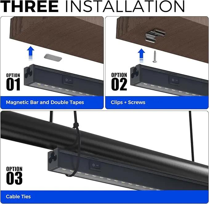 Barrina T5 Plant Lights for Indoor Growing, 4FT 160W (8 X 20W) Led Grow Light with Magnetic Design, Full Spectrum Grow Light Strip with Black Cover, Plug and Play, 5000K, 8 Packs by GreenHaven Gardens