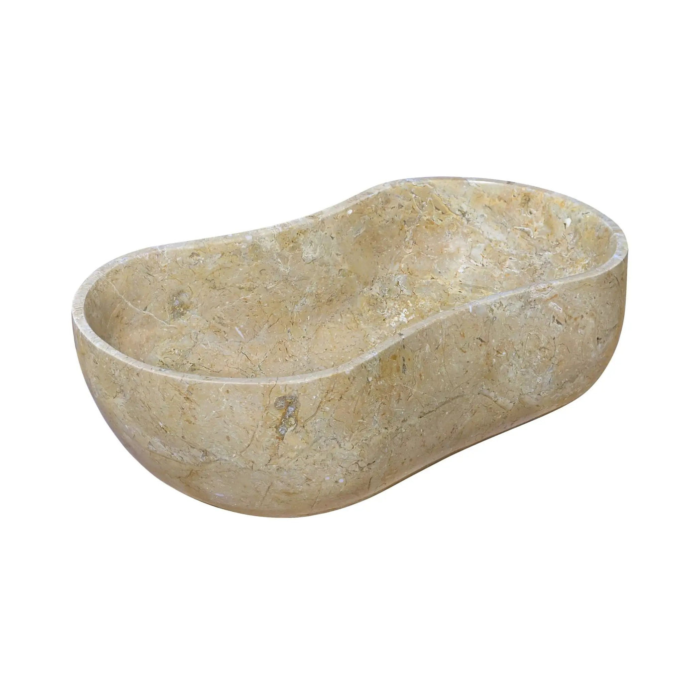 Bathroom Vessel Sink With Wavy Design by HouseOfZazla