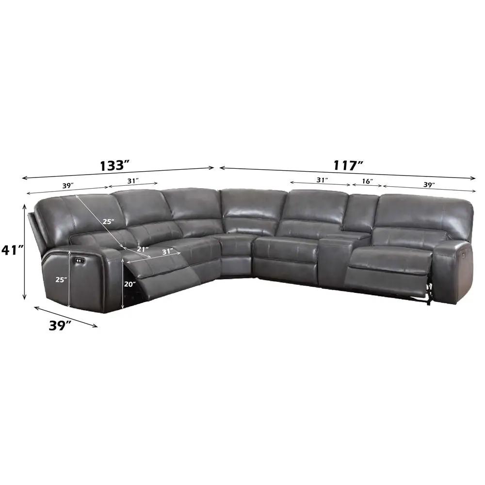 Saul - Sectional Sofa by Unique Piece Furniture