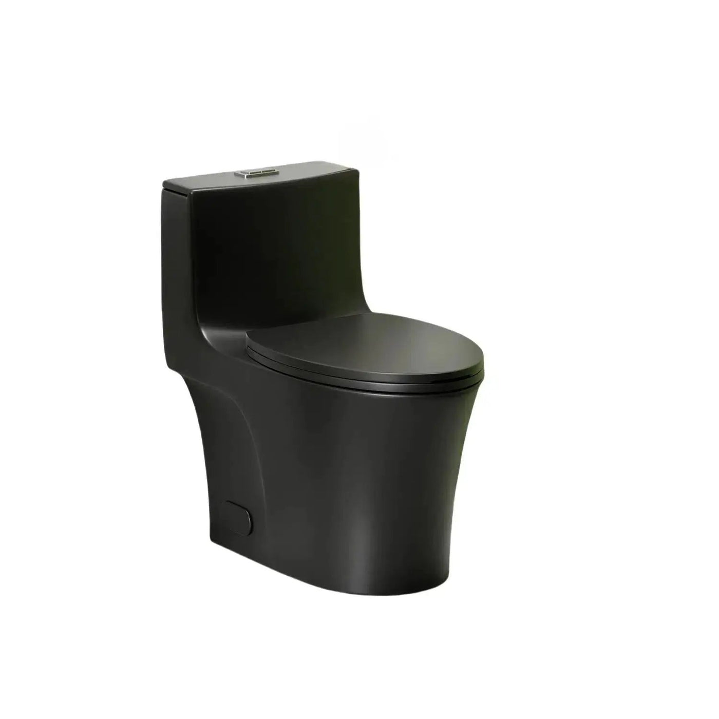 1 Piece Toilet With Dual Flush And Soft Closing Seat by HouseOfZazla