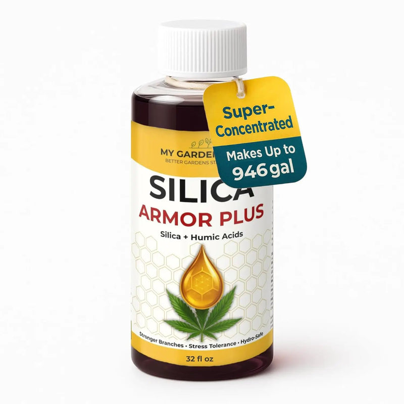 Silica for Plants with Humic Acids – Hydroponic Nutrients & Bloom Fertilizer – Stronger Branches, Stress Tolerance & Big Bloom Growth – Hydroponic Plant Food for Indoor & Outdoor Growers (32 oz) by GreenHaven Gardens