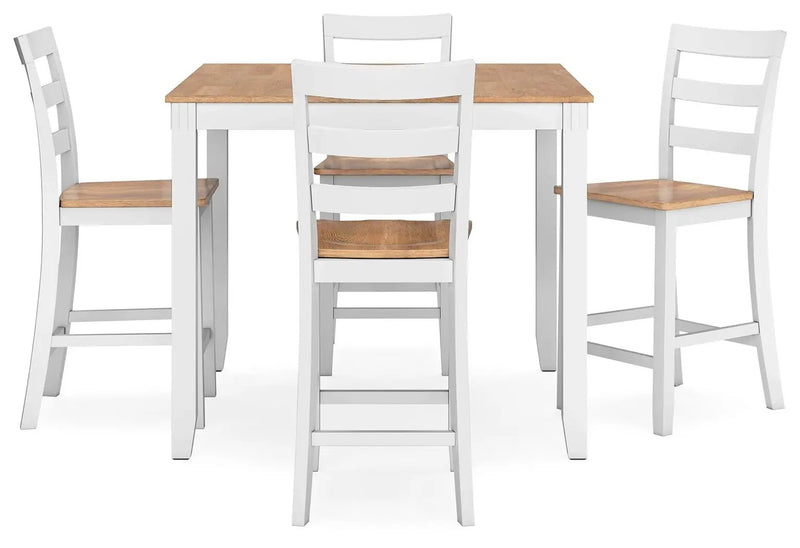 Gesthaven - Dining Room Counter Table Set by Unique Piece Furniture